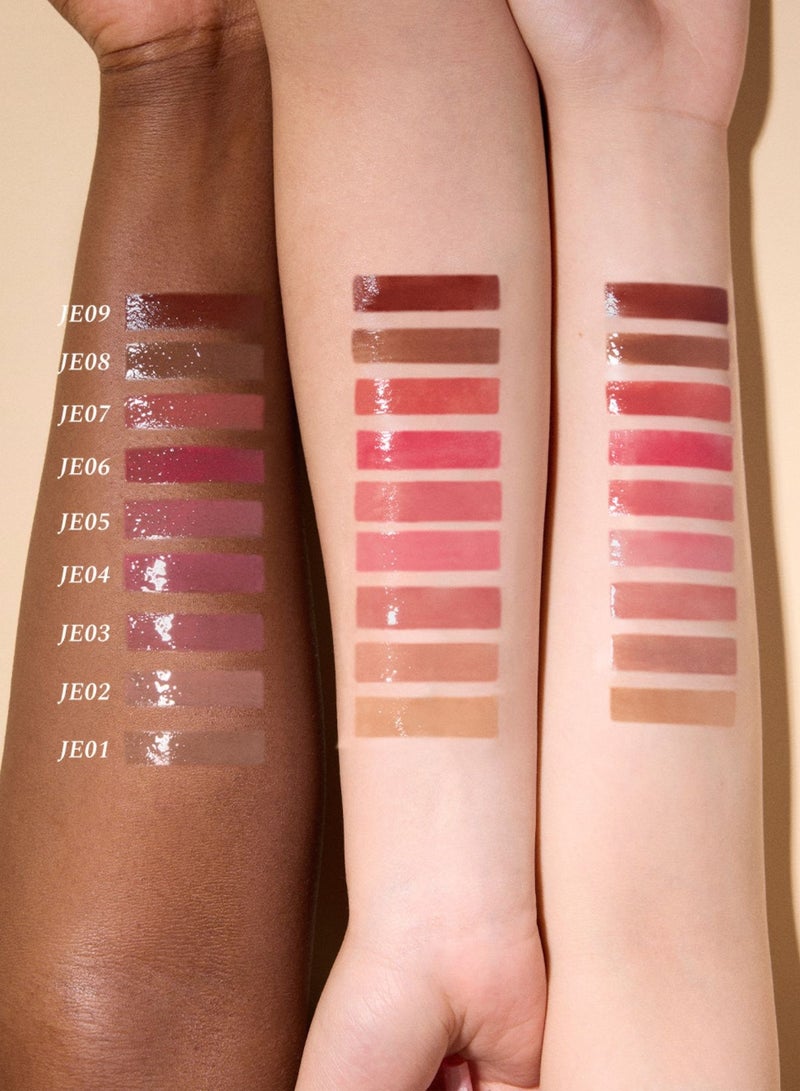 فلاور نوز جل شفاه سويتي بير من فلاور نوز – JE06 ستروبوب بلمعة الياقوت الفراولي - Image 4